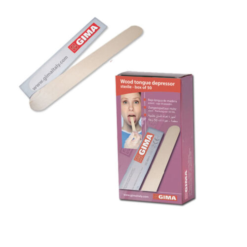 ABBASSALINGUA LEGNO STERILI conf. 50 pz.