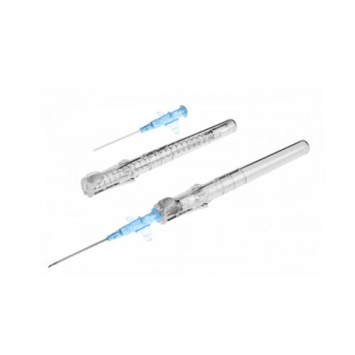 AGO CANNULA PERIFERICO EV DI SICUREZZA BD INSYTE AUTOGUARD CON ALETTE 22G x25mm - 381923 conf. 50 pz.