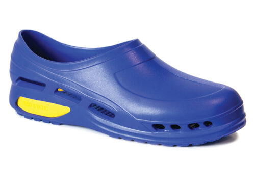 Scarpe ultra leggere GIMA professionali antiscivolo e antibatteriche per uso sanitario - blu 1 paio