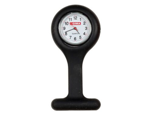 OROLOGIO PER INFERMIERI - rotondo - nero