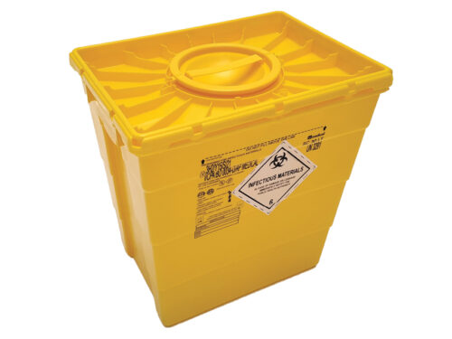 CONTENITORE RIFIUTI 30 litri - coperchio doppio
