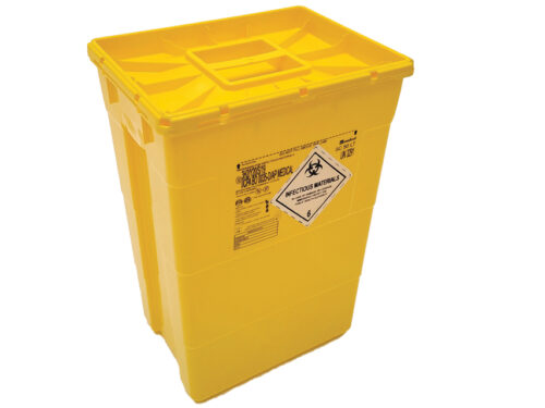 CONTENITORE RIFIUTI 50 litri - coperchio singolo