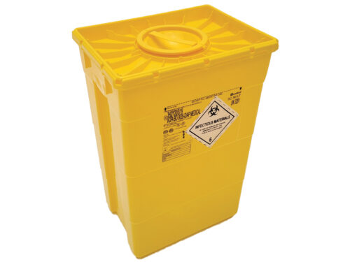 CONTENITORE RIFIUTI 50 litri - coperchio doppio