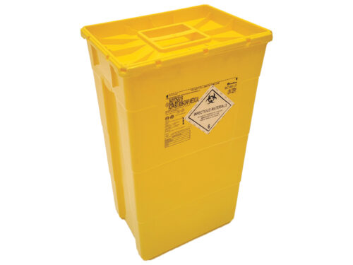 CONTENITORE RIFIUTI 60 litri - coperchio singolo
