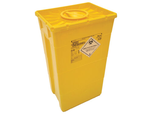 CONTENITORE RIFIUTI 60 litri - coperchio doppio