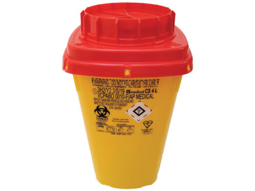 CONTENITORE RIFIUTI TAGLIENTI LINEA CS - 4 litri conf. 40 pz.