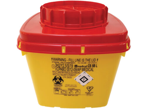 CONTENITORE RIFIUTI TAGLIENTI LINEA CS - 5 litri conf. 30 pz.