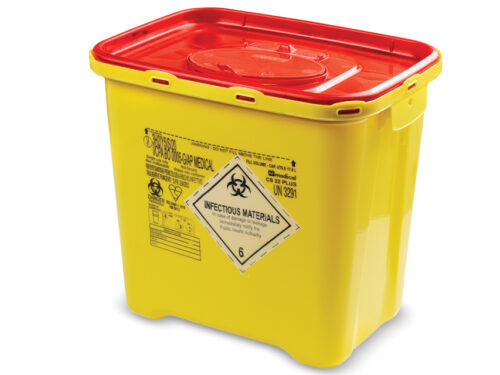 Contenitore Rifiuti Taglienti Linea CS Plus – 22 Litri (Conf. 10 pz)