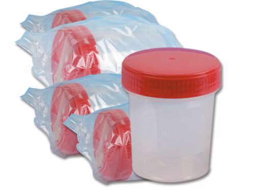 CONTENITORE URINE 120 ml - sterile conf. 250 pz.