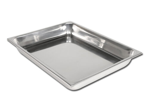 VASSOIO ACCIAIO INOX 380x304x50 mm