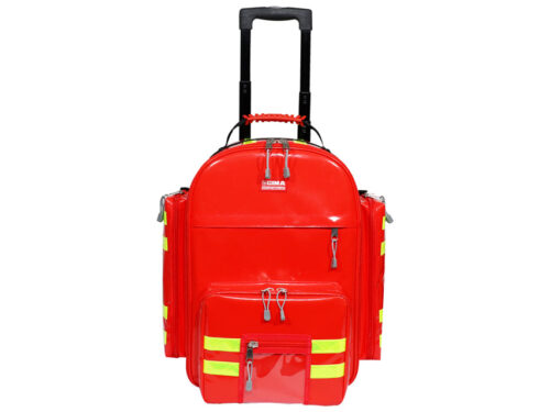 ZAINO LOGIC 2 PVC CON TROLLEY - rosso