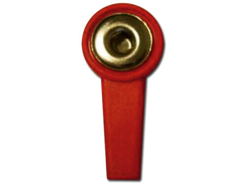 ADATTATORI A CLIP 4 mm -rossi conf. 10 pz.