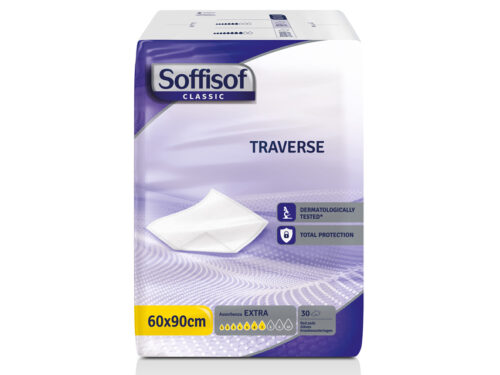 TRAVERSA LETTO ASSORBENTE SOFFISOF 60x90 cm - moderata assorbenza conf. 120 pz.