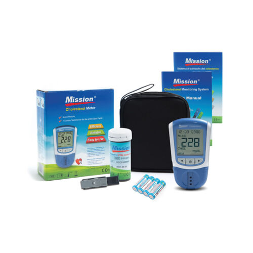 ANALIZZATORE COLESTEROLO MISSION kit