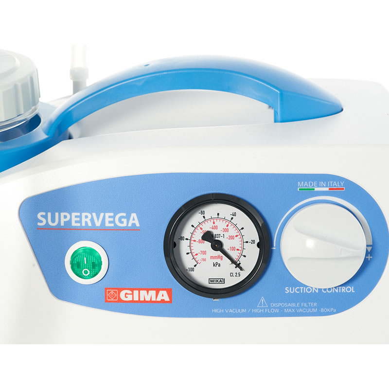 ASPIRATORE SUPER-VEGA vaso da 1 litro dettaglio
