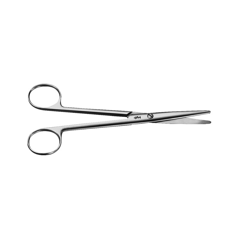 Forbici Mayo Aesculap rette punte smusse 16,5 cm BC584R