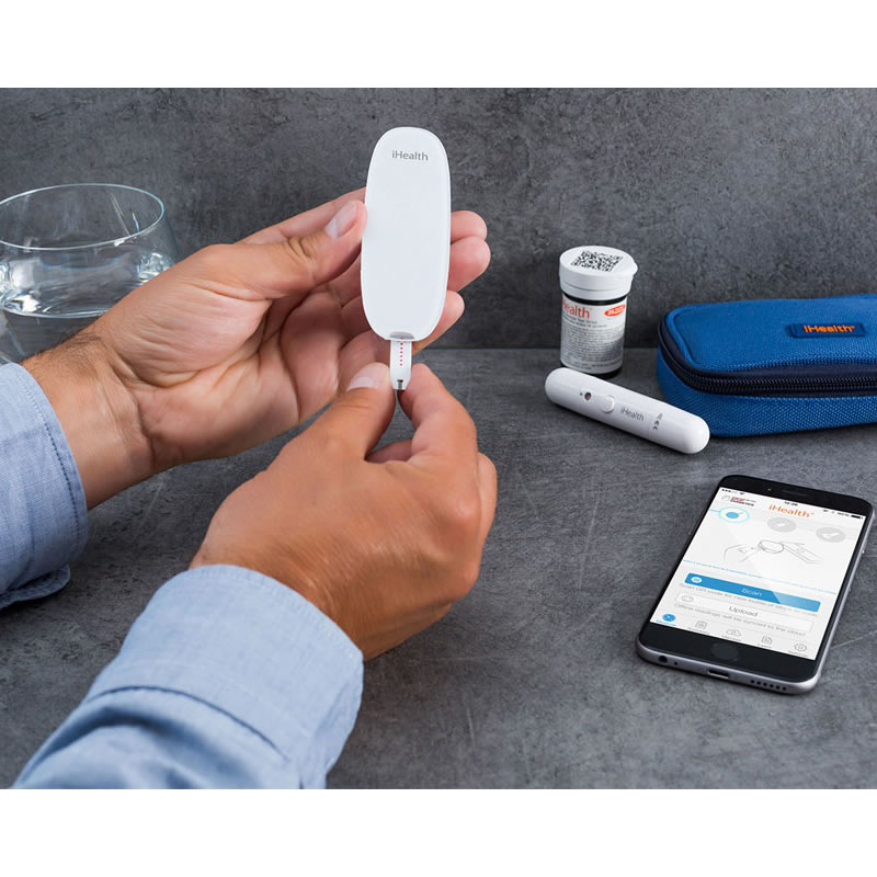 GLUCOMETRO iHEALTH BG5 uso
