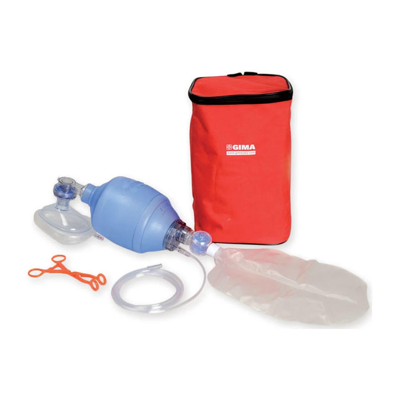 KIT PALLONE RIANIMATORE MONOUSO PVC – adulti