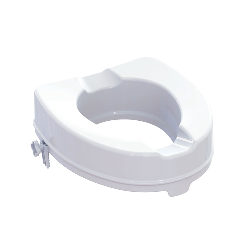 RIALZO WC - con sistema di fissaggio - 10 cm