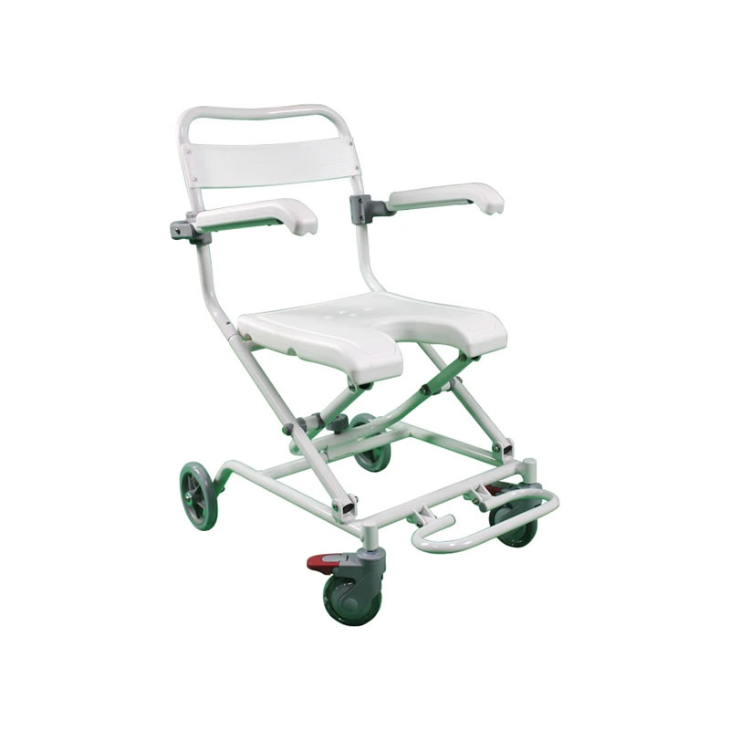 SEDIA DA DOCCIA CON RUOTE