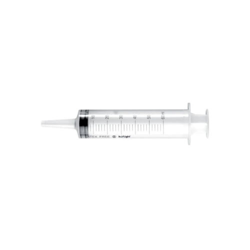 SIRINGA 3 PEZZI SENZA AGO – 60 ml CONO CATETERE conf. 20 pz
