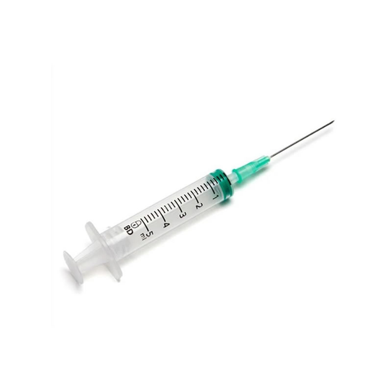 SIRINGA BD EMERALD CON AGO 21G - 5 ml Luer Slip centrale