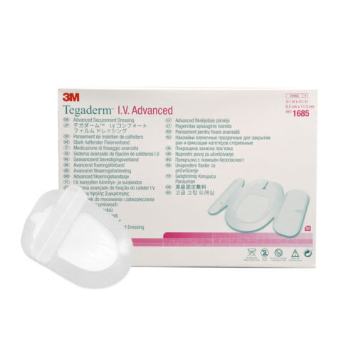 TEGADERM 3M I.V. ADVANCED 8,5×11,5 cm per linee centrali