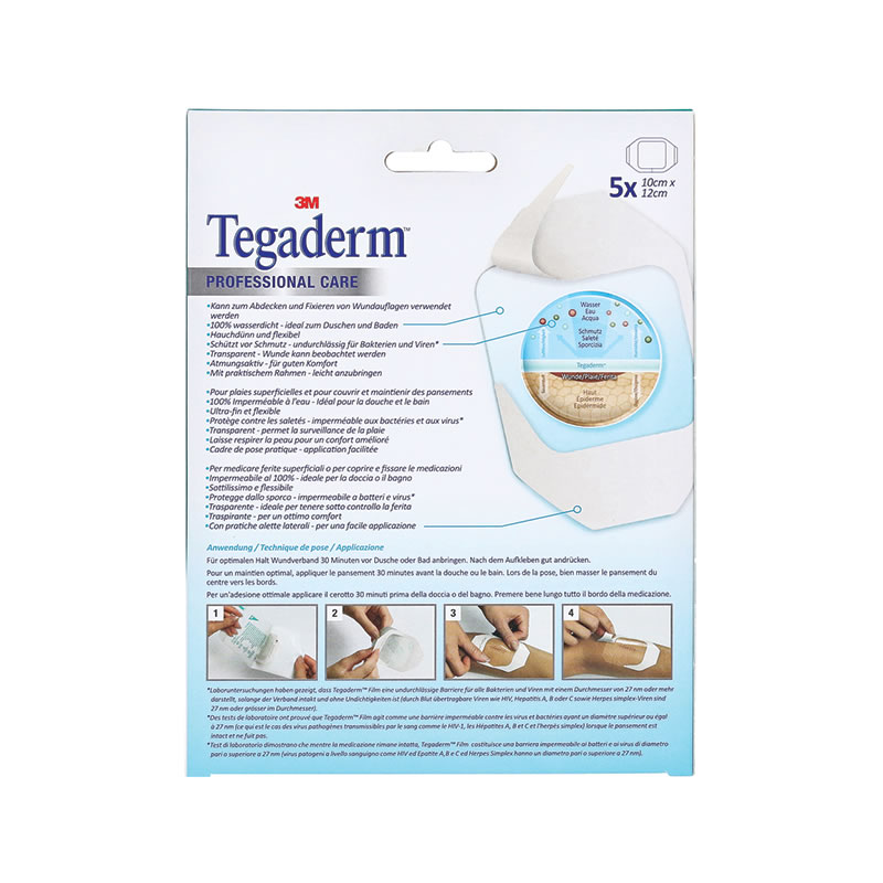 TEGADERM FILM 3M – 10×12 cm – 1626NP scatolo