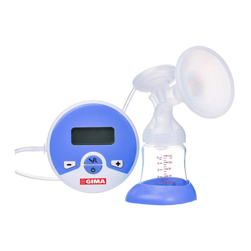 Tiralatte Elettrico Gima Singolo BPA Free con Accessori