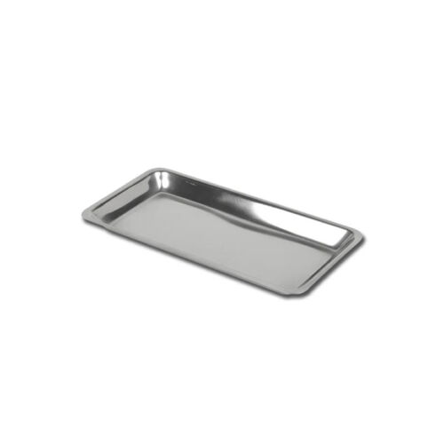 VASSOIO DENTALE ACCIAIO INOX 208x109x15 mm