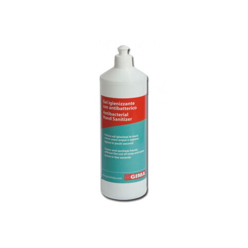 Gel Antibatterico Mani 1 Litro – Disinfettante con Alcol 75% (Conf. 18 Bottiglie)