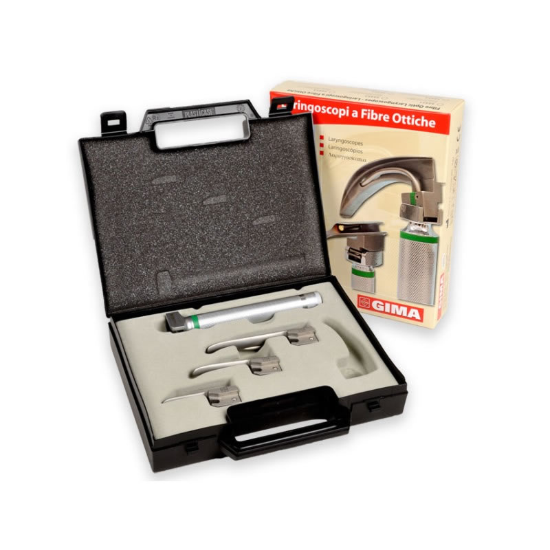 SET LARINGO PEDIATRICO 3 LAME Miller 00,0,1 - immagine 2