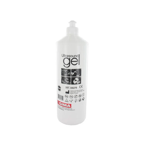 GEL ULTRASUONI TRASPARENTE - bottiglia 1 litro conf. 18 pz.