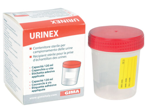 CONTENITORE URINE 120 ml - scatola singola - sterile conf. 100 pz.