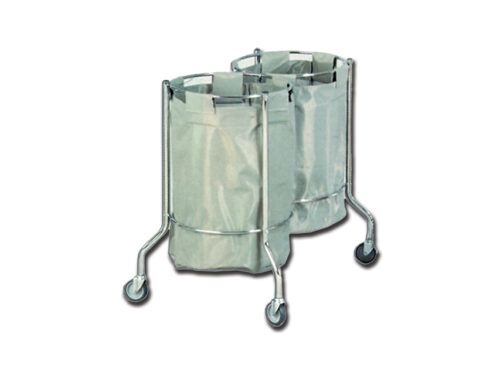 CARRELLO BIANCHERIA DOPPIO