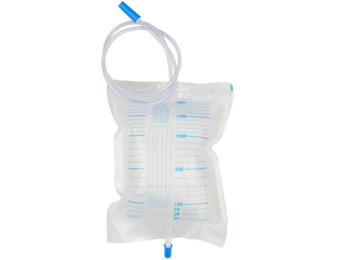 SACCA URINE 2000 cc - tubo 130 cm+val. antireflusso conf. 30 pz.