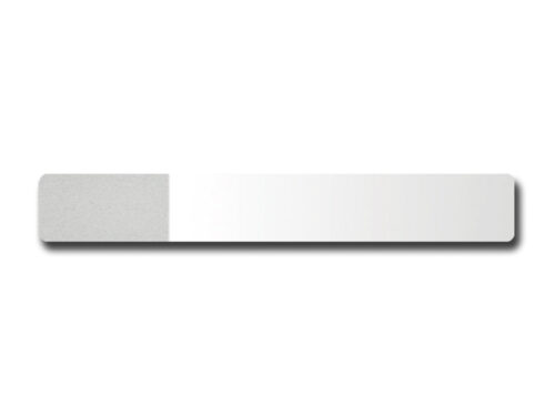 VETRINI 26x76x1,2 mm - molati-sabbiati su 2 lati conf. 200 pz.