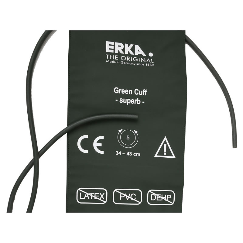 BRACCIALE ERKA SUPERB GREEN 2 TUBI - adulto - verde per ERKA VARIO - immagine 3