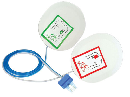 PLACCHE COMPATIBILI per defib. Drager,Innomed,S&W,Welch Allyn vedere anche 55036 1 paio