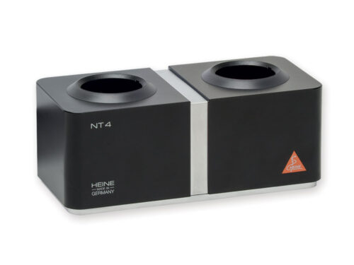 Caricabatterie HEINE NT4 per 2 Manici – Base di Ricarica Doppia con Indicatore LED