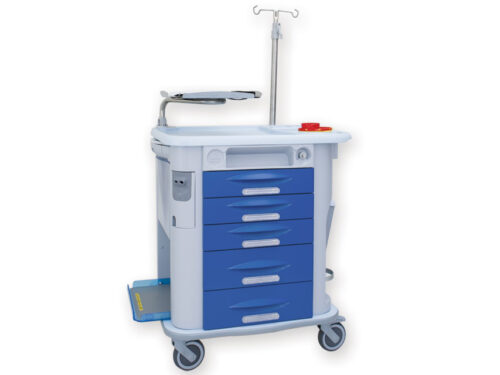 CARRELLO AURION EMERGENZA - blu
