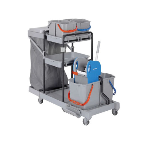CARRELLO PER PULIZIE MULTIFUNZIONALE