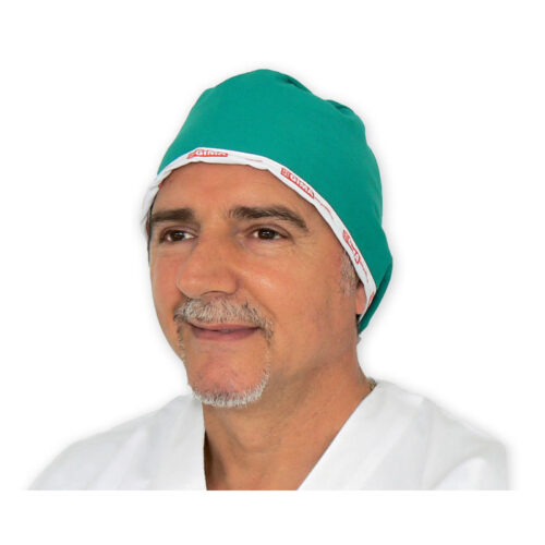 Cappellino operatorio - verde - DPI Cat.I