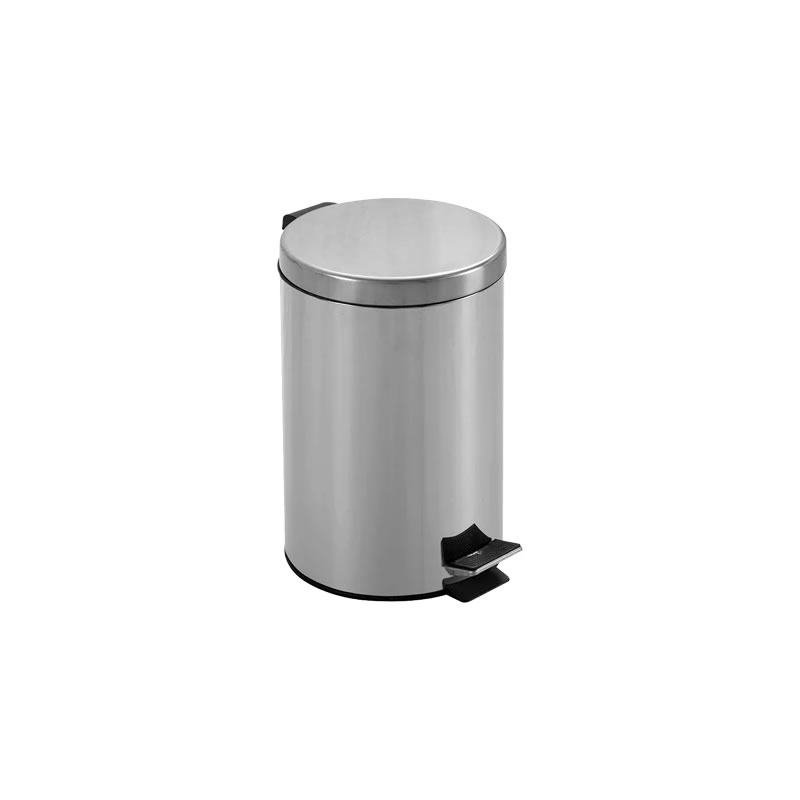 CESTINO RIFIUTI INOX AISI 410 20 litri con pedale