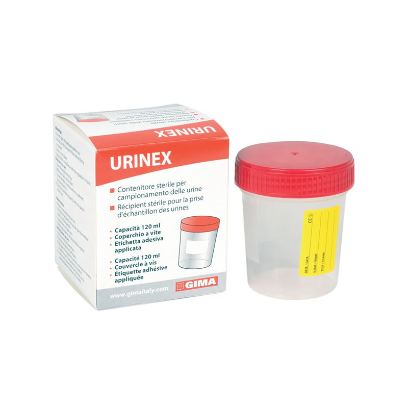 CONTENITORE URINE 120 ml – scatola singola – sterile