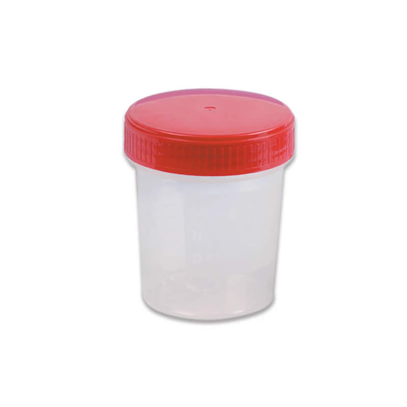 Contenitore Urine 120 ml con Tappo a Vite
