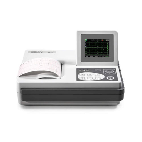 ECG EDAN SE-3 A COLORI – 3 canali con monitor ed interpret