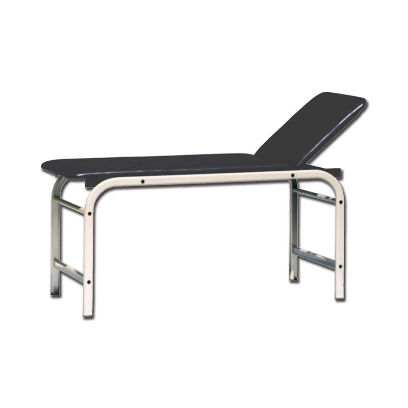 Lettino Visita Medica KING – Struttura in Acciaio Verniciato - Nero