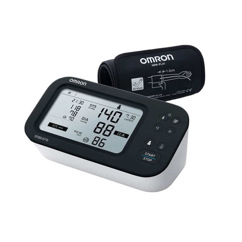 MISURATORE DI PRESSIONE DIGITALE OMRON M7 INTELLI IT AFIB HEM-7380T1-EBK