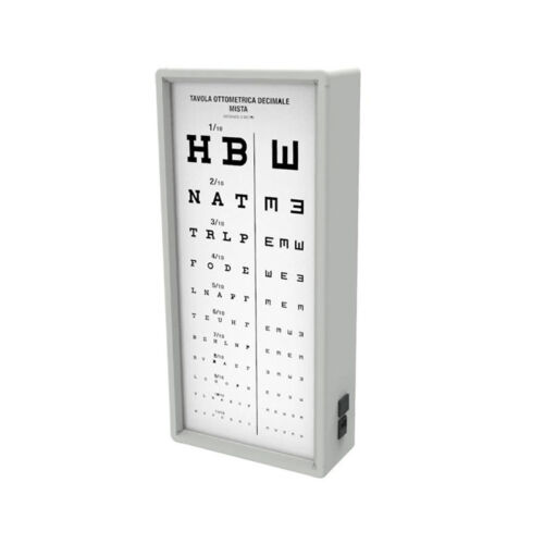 OTTOTIPO LUMINOSO DECIMALE MISTO – 3 metri
